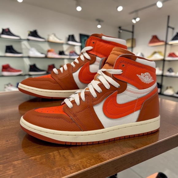 Nike Other - Air Jordan 1 MM High Safety Orange FB9893-800 Men's Sz 9.5 Pre-Owned AJ1